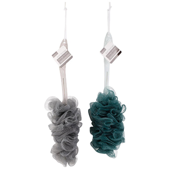 Bodico Long-Handle Bath Sponge (Assorted Colours)