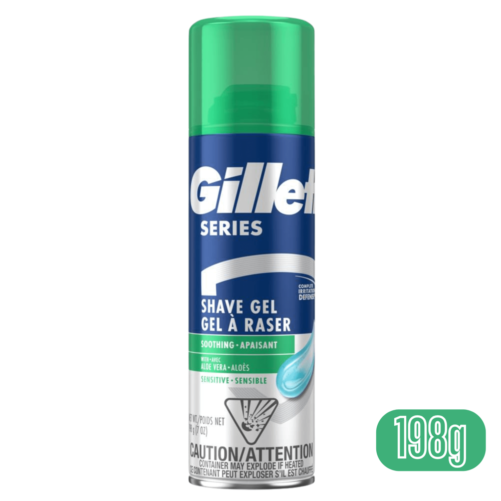 Gillette Sensitive Shave Gel, 198 g