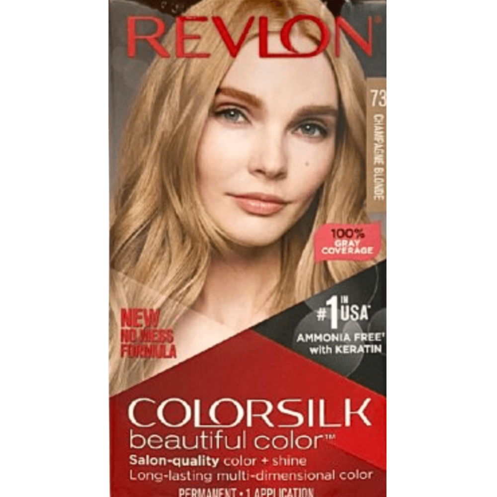 Revlon ColorSilk Hair Colour, 73 Champagne Blonde