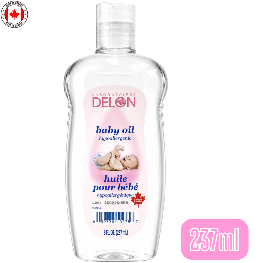 Delon Baby Oil, 237 mL