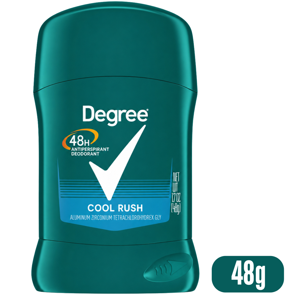 Degree Cool Rush Antiperspirant Deodorant, 48 g