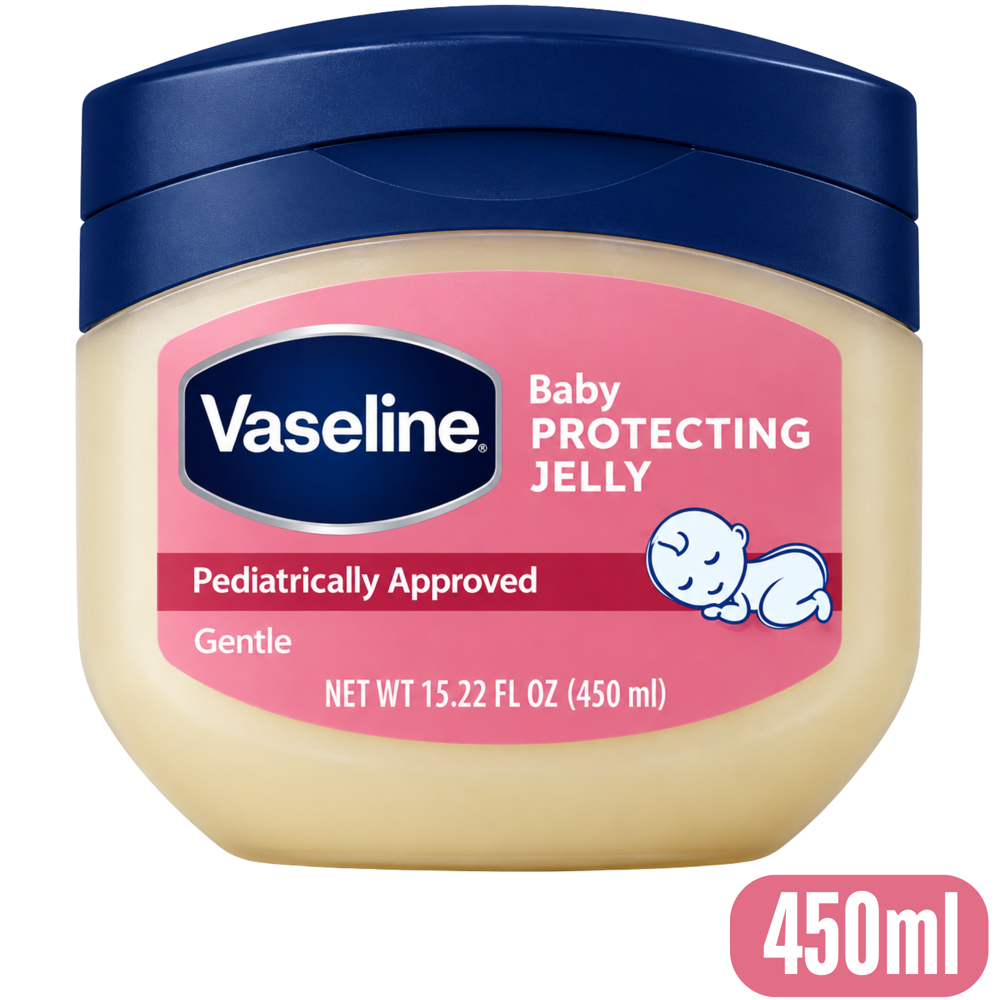 Vaseline Baby Petroleum Jelly, 450 mL