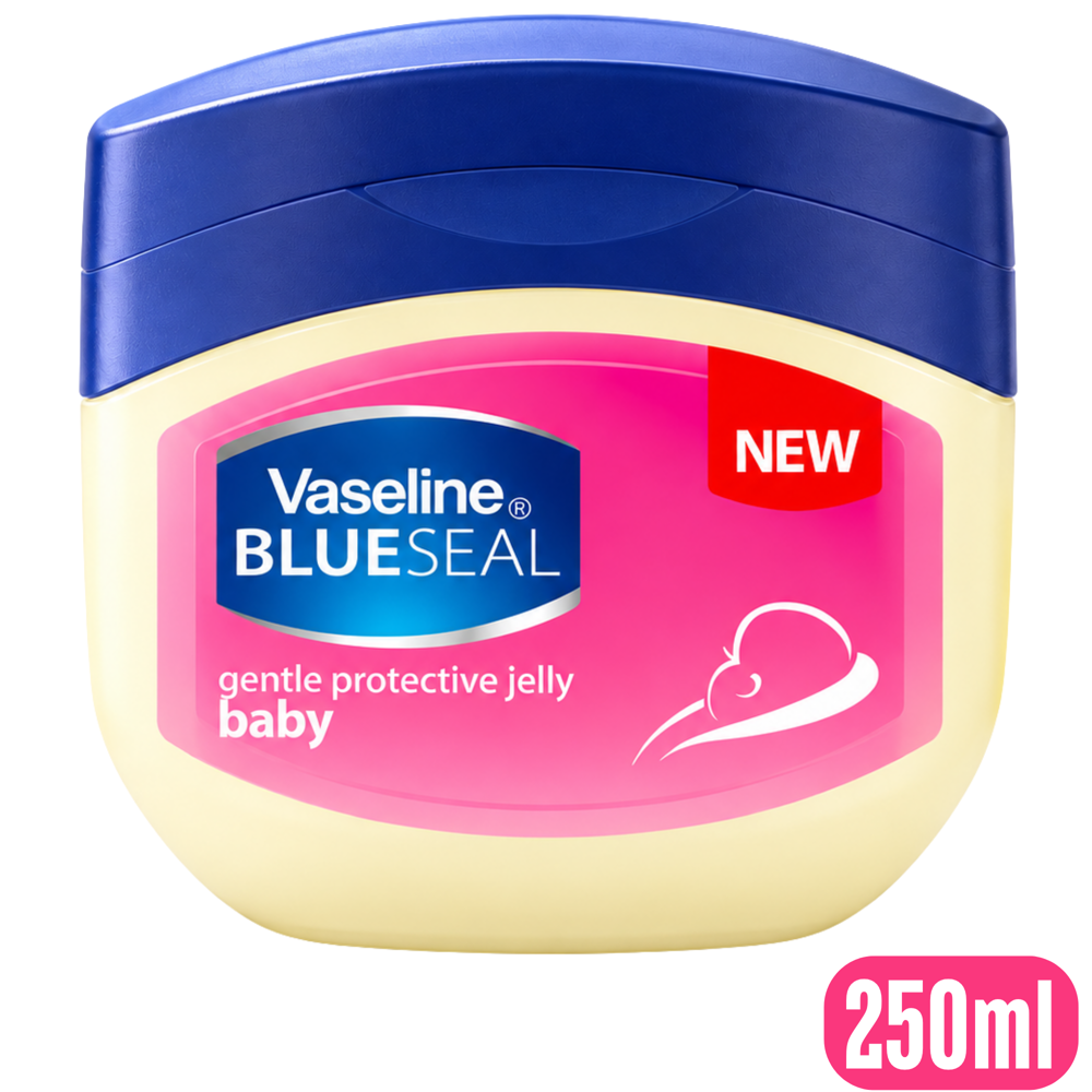 Vaseline Baby Petroleum Jelly, 250 mL