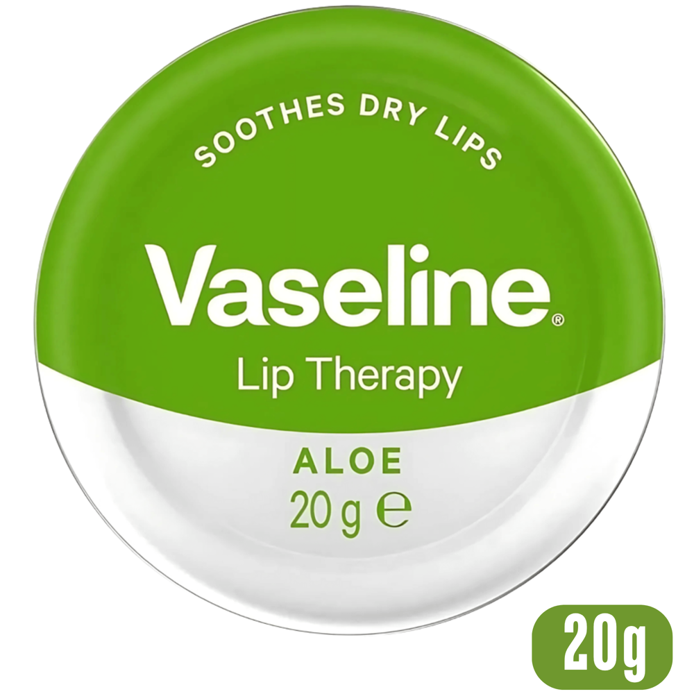 Vaseline Lip Therapy, Aloe, 20 g