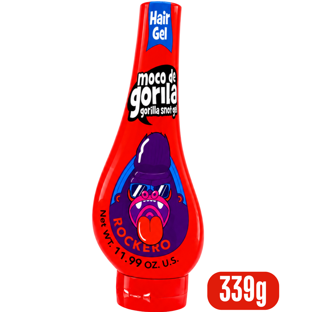 Moco de Gorila Punk Styling Gel, Red, 330 g