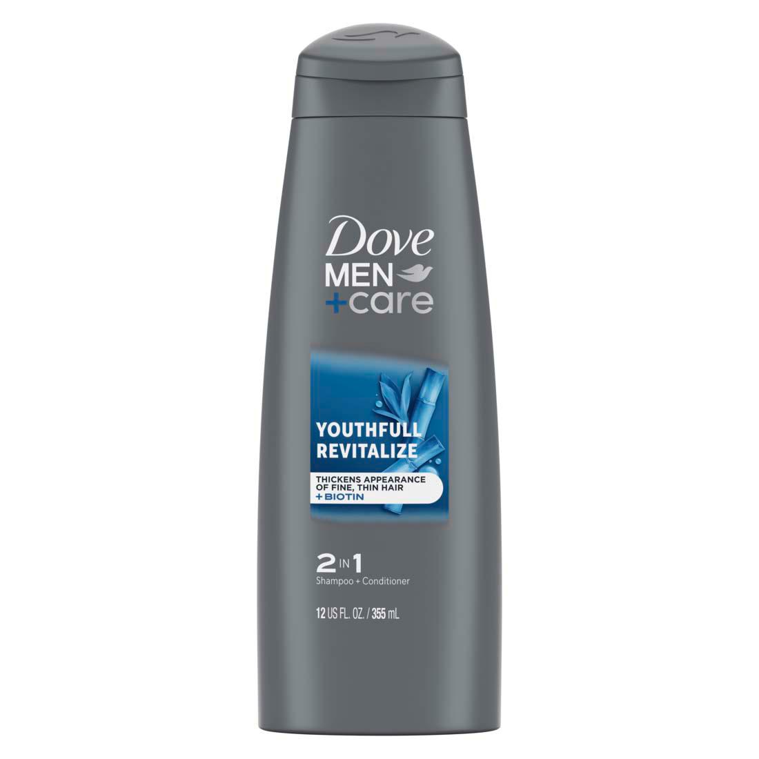 Dove Men+Care 2-in-1 Shampoo & Conditioner, 89 mL
