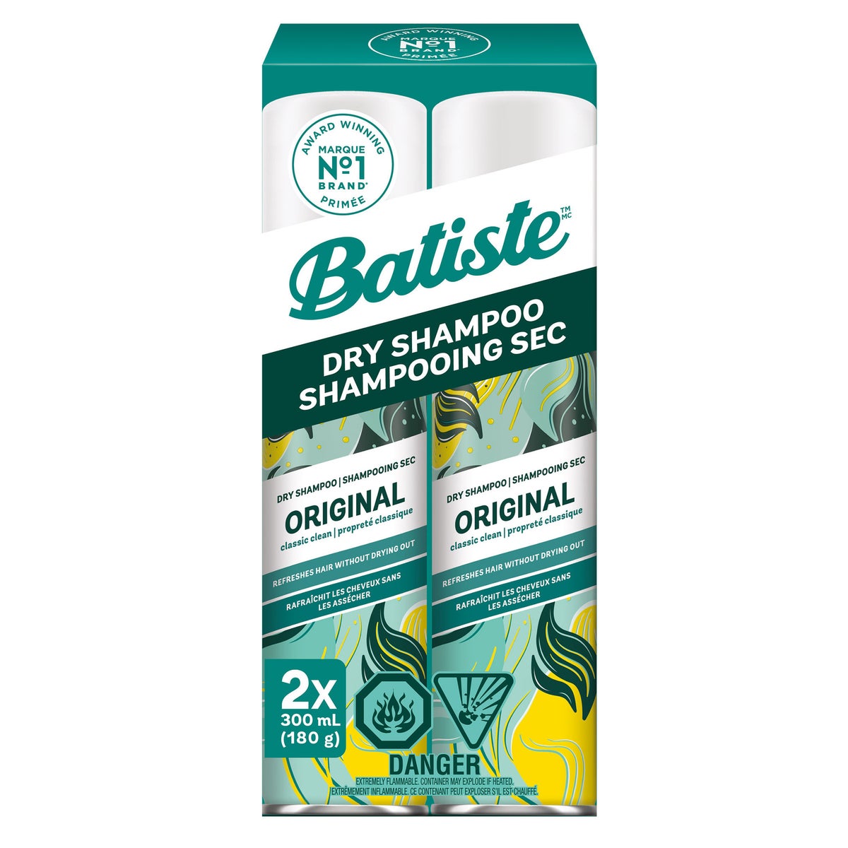 Batiste Dry Shampoo Original, 300 mL