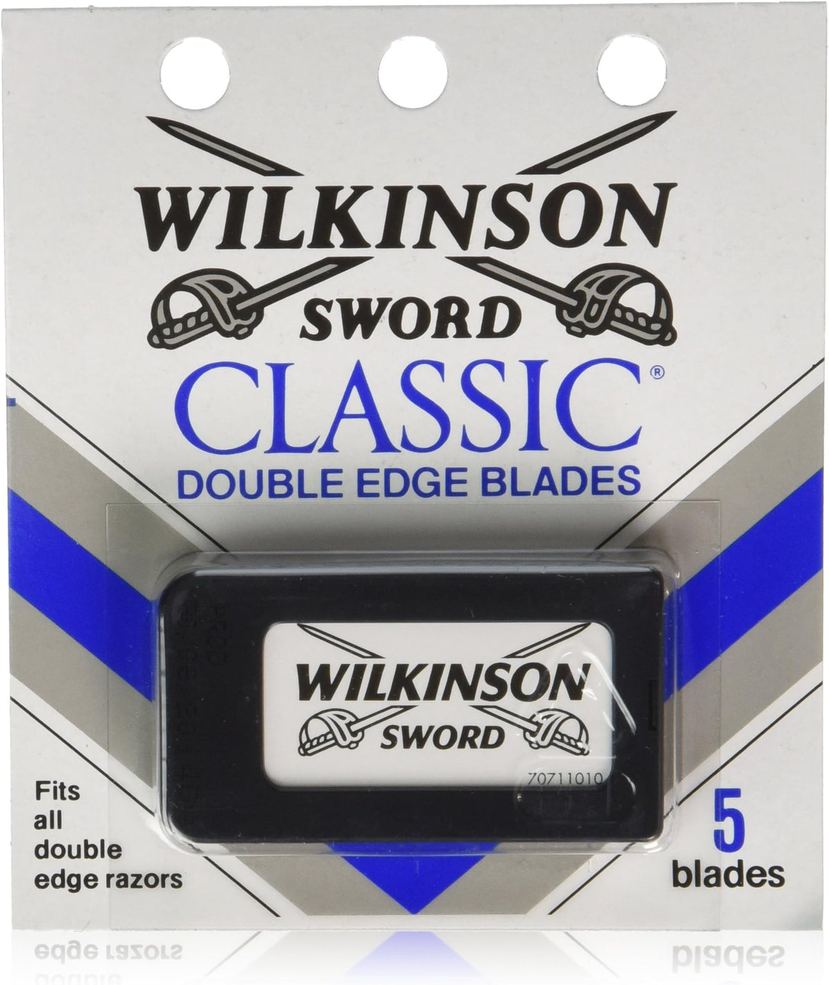 Wilkinson Sword Classic Double Edge Blades, 5-Pack