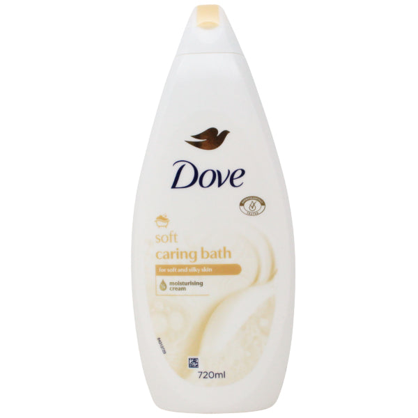 Dove Soft Caring Bath & Body Wash, 720 mL