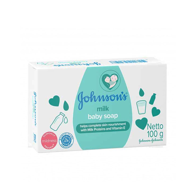 Johnson's Baby Milk Soap, 100 g