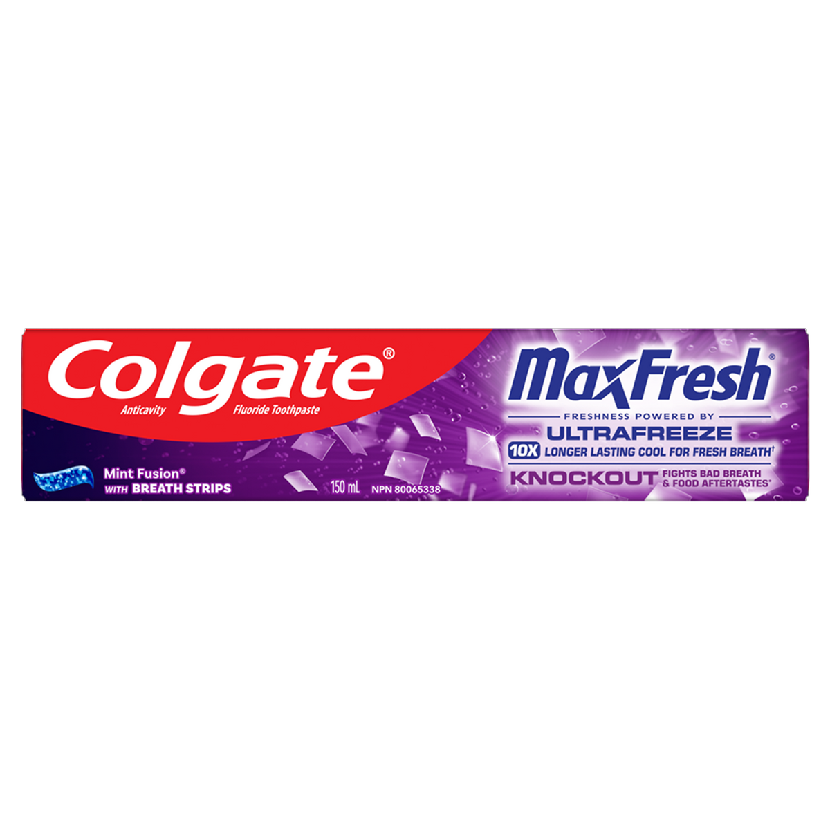 Colgate MaxFresh Knockout Toothpaste, 52 mL