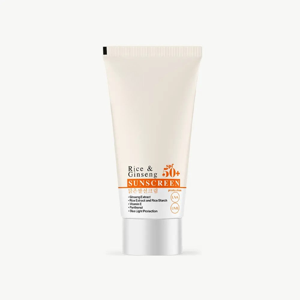 Rice & Ginseng Sunscreen Spf 50+ 50 ml.