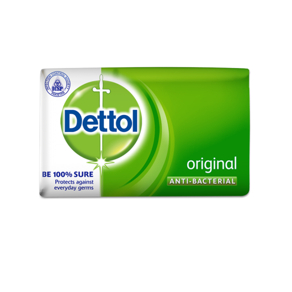 Dettol Antibacterial Bar Soap, Original, 100 g
