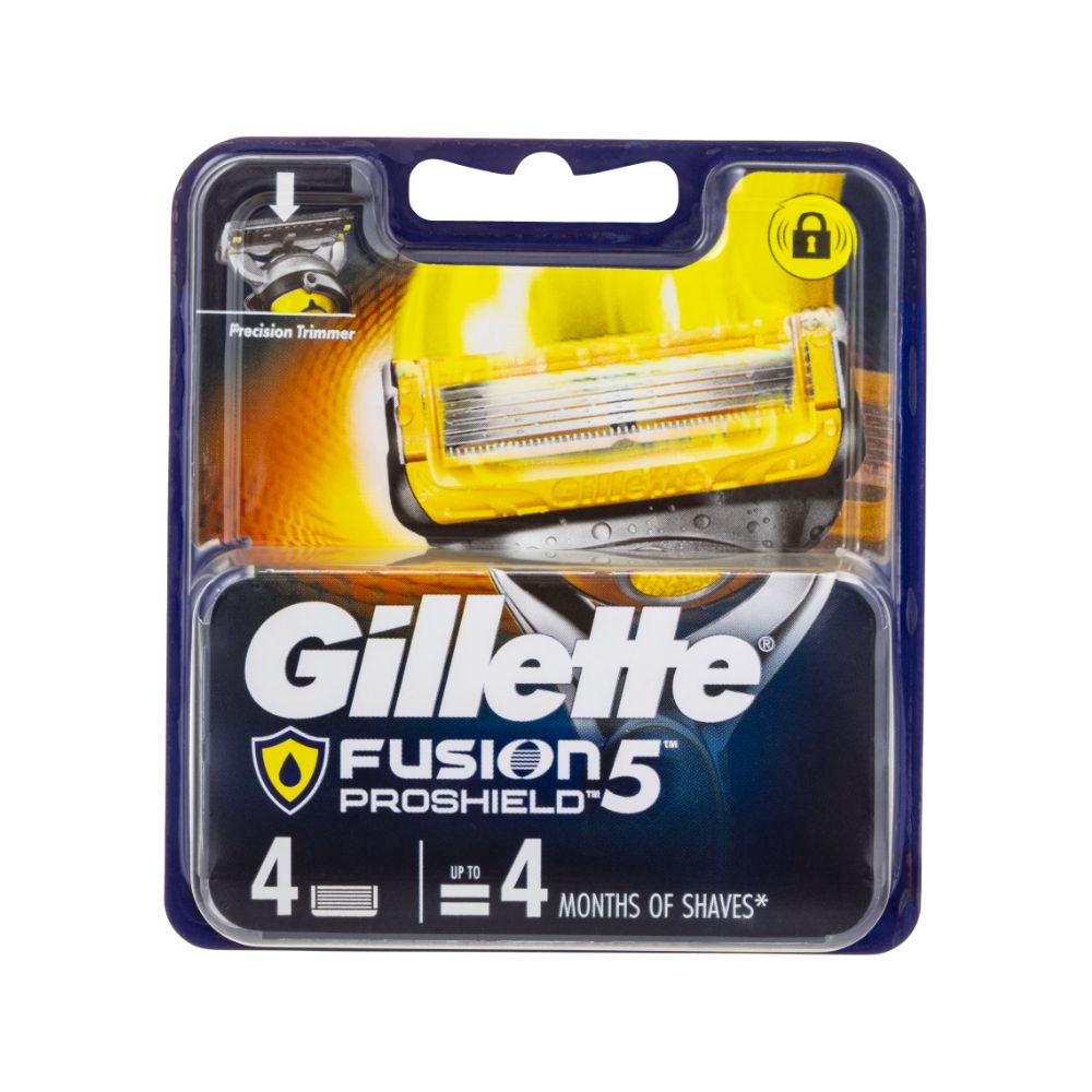 Gillette Fusion5 ProShield Razor Cartridges, 4-Pack