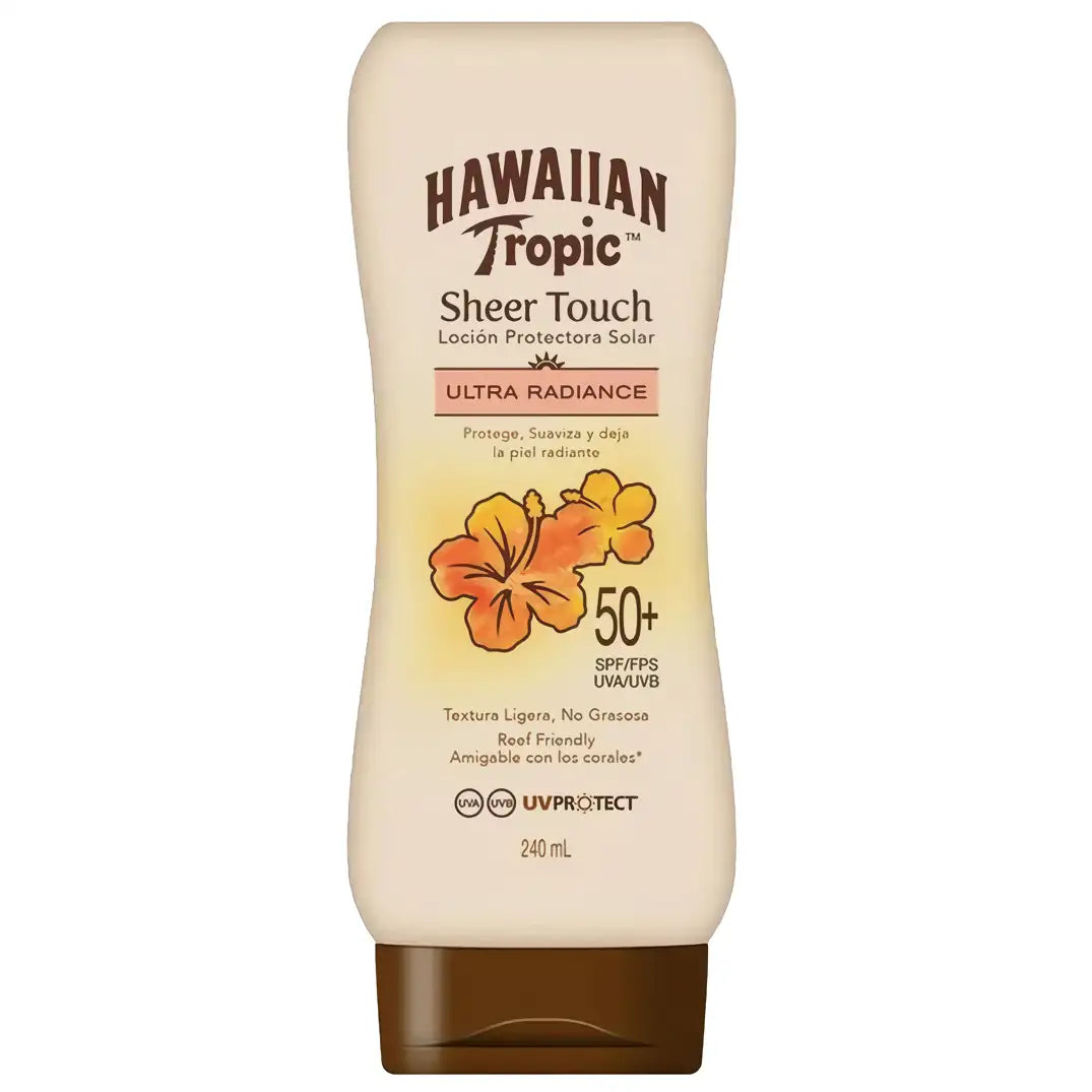 Hawaiian Tropic Sheer Touch Sunscreen Lotion SPF 50, 240 mL