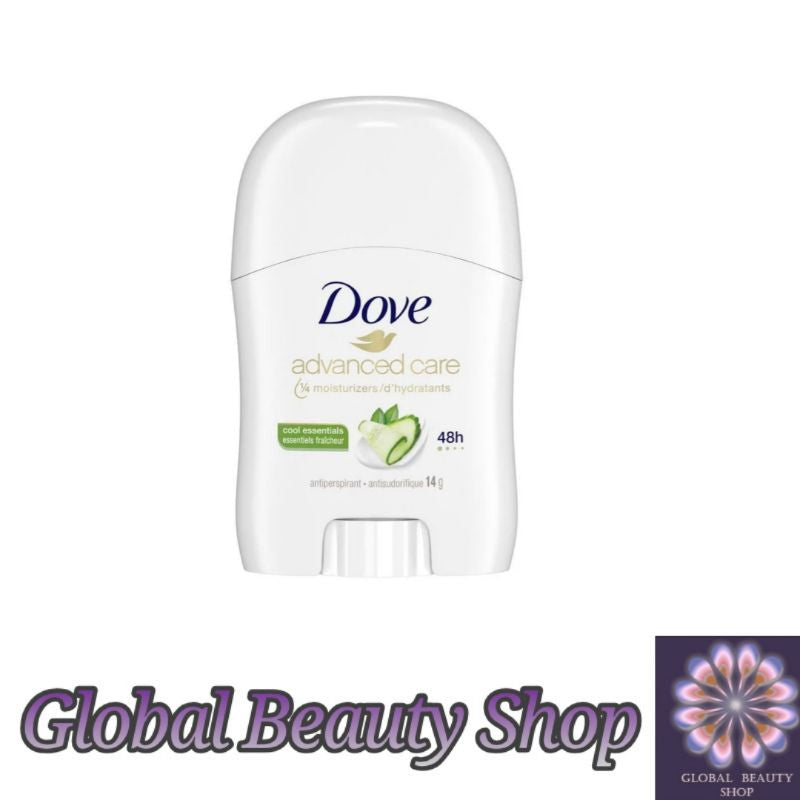 Dove Advanced Care Cool Essentials Antiperspirant, Travel Size, 14 g
