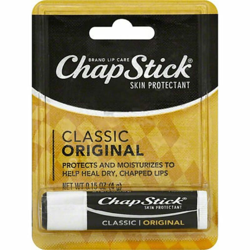 ChapStick Classic Lip Balm, Original, 4 g