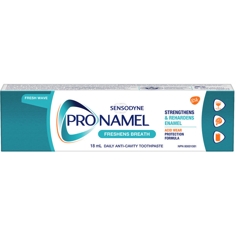 Sensodyne Pronamel Fresh Wave Toothpaste, 18 mL