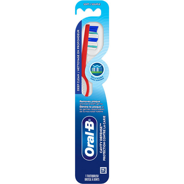 Oral-B Cavity Defense Toothbrush, Soft