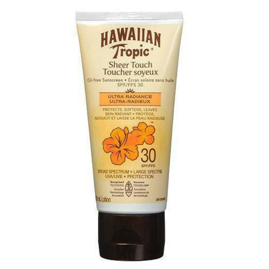 Hawaiian Tropic Sheer Touch Oil-Free Sunscreen SPF 30, 90 mL