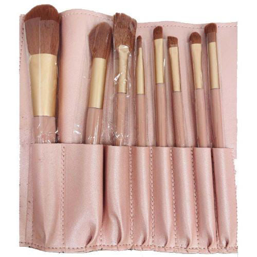 Cosmetic Brush Set, 8-Piece
