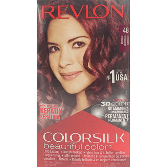Revlon ColorSilk Hair Colour, 48 Burgundy