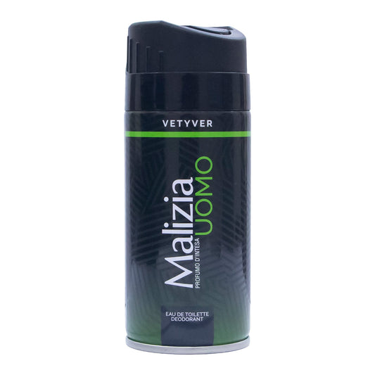 Malizia Vetyver Deodorant Spray, 150 mL
