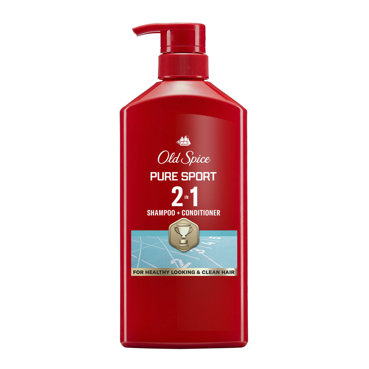 Old Spice Pure Sport 2-in-1 Shampoo & Conditioner, 400 mL