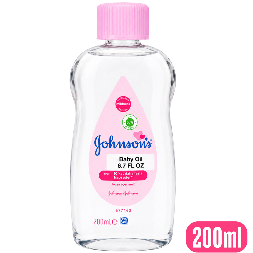 Johnson's Baby Oil, 200 mL