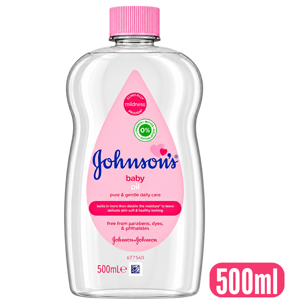 Johnson's Baby Oil, 500 mL