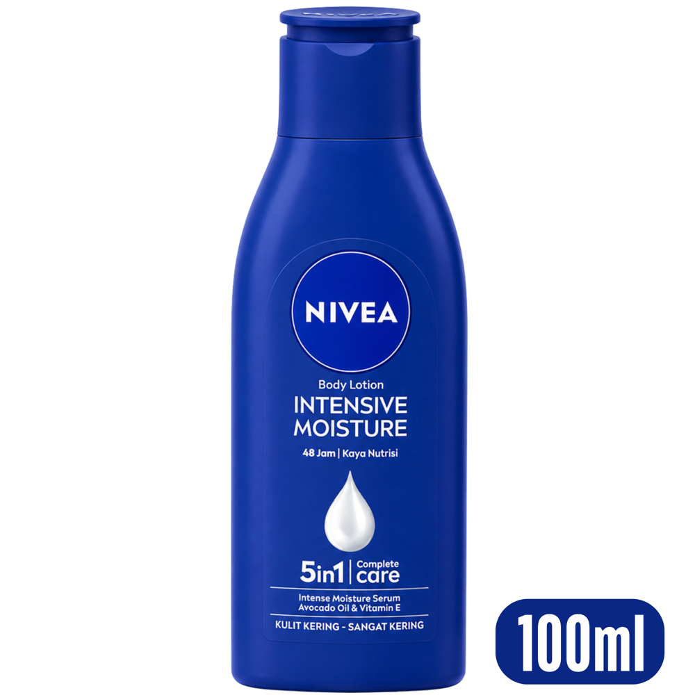 NIVEA Intensive Moisture 5-in-1 Body Lotion, 100 mL
