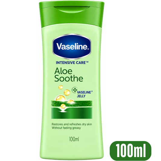 Vaseline Aloe Soothe Body Lotion, 100 mL