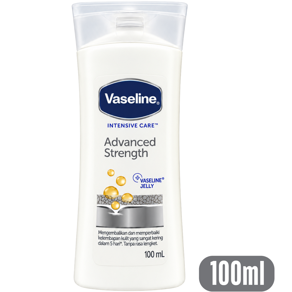 Vaseline Advanced Strength Body Lotion, 100 mL