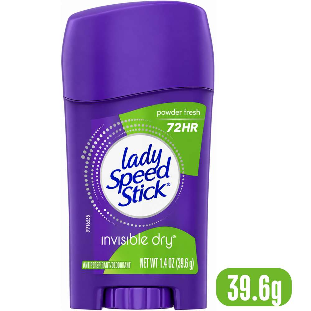 Lady Speed Stick Powder Fresh Deodorant, 39.6 g