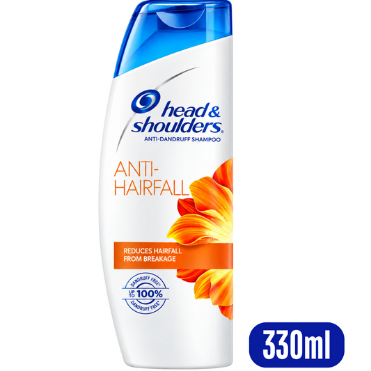 Head & Shoulders Anti-Hairfall Shampoo, 330 mL