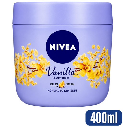 NIVEA Vanilla Body Cream, 400 mL