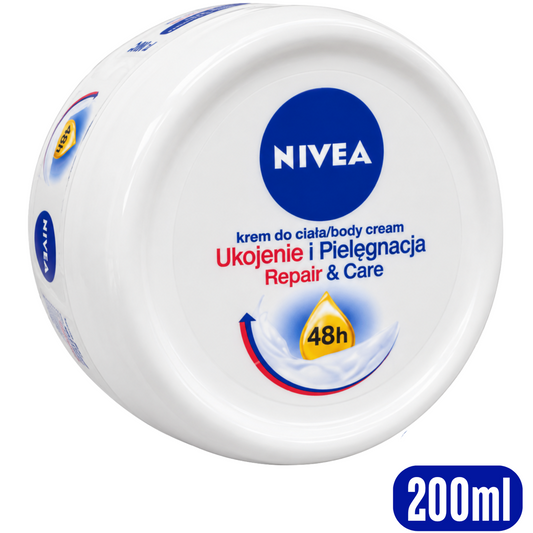 NIVEA Repair & Care Body Cream, 200 mL