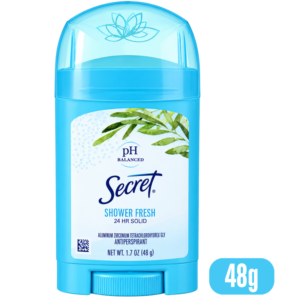 Secret Shower Fresh Antiperspirant, 48 g