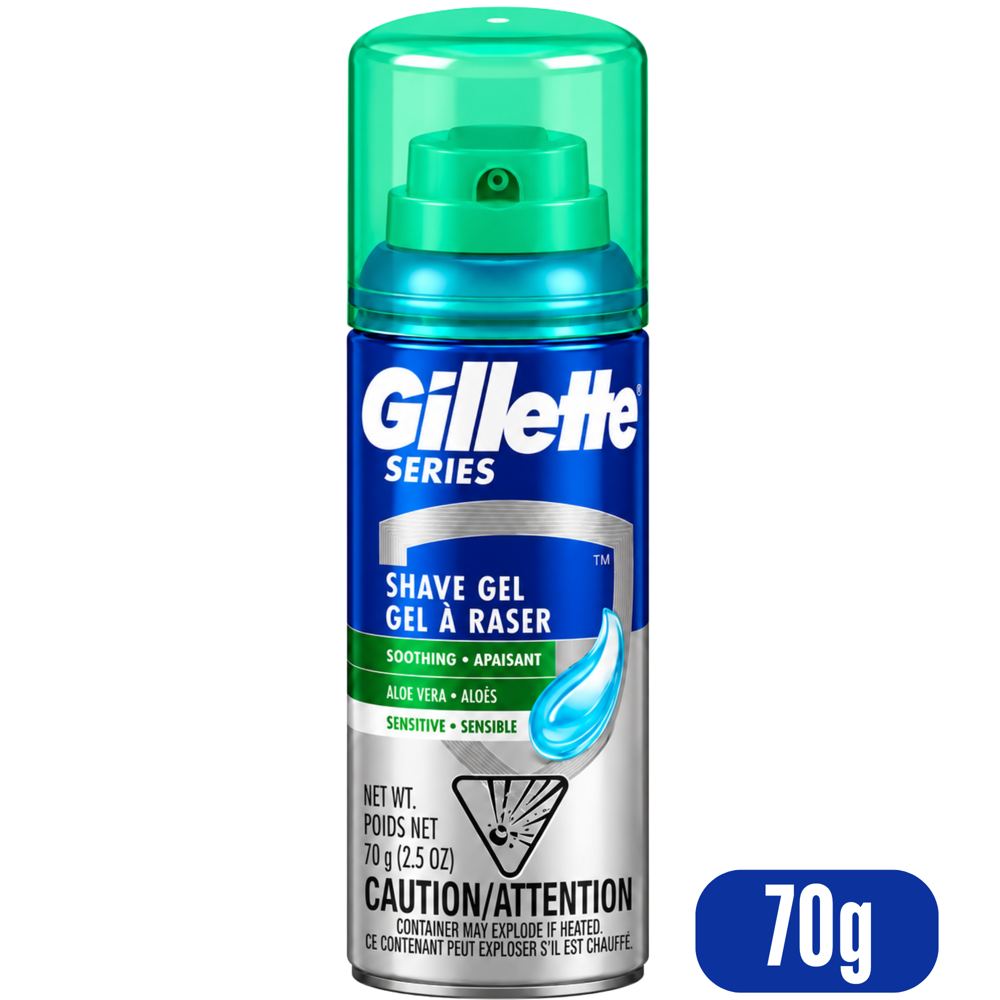 Gillette Sensitive Shave Gel, 70 g
