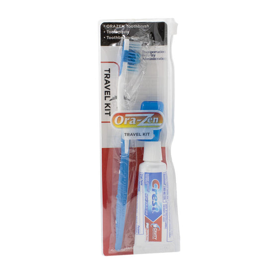Ora Zen Travel Toothbrush Kit, 3-Piece
