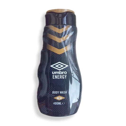 Umbro Energy 5-in-1 Body Wash, 400 mL