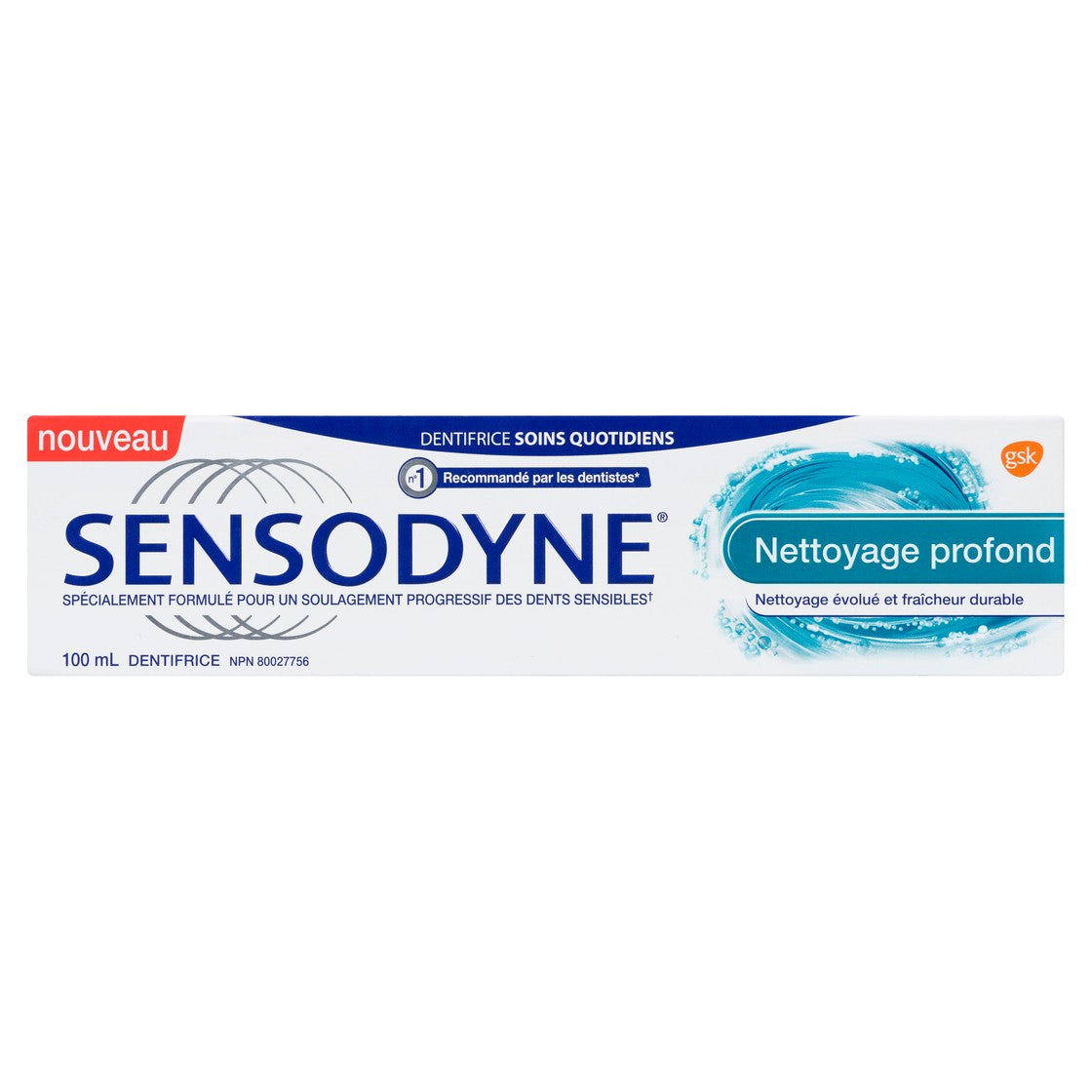 Sensodyne Deep Clean Toothpaste, 100 mL