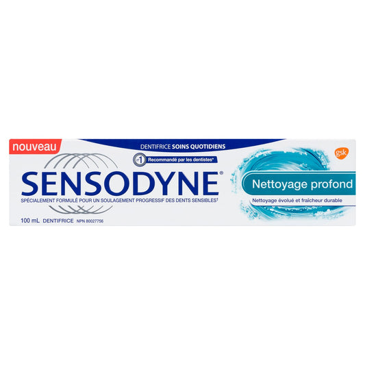 Sensodyne Deep Clean Toothpaste, 100 mL