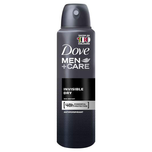 Dove Men+Care Invisible Dry Antiperspirant Spray, 150 mL