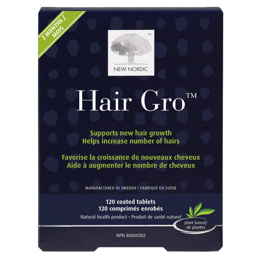New Nordic Hair Gro, 120 Tablets