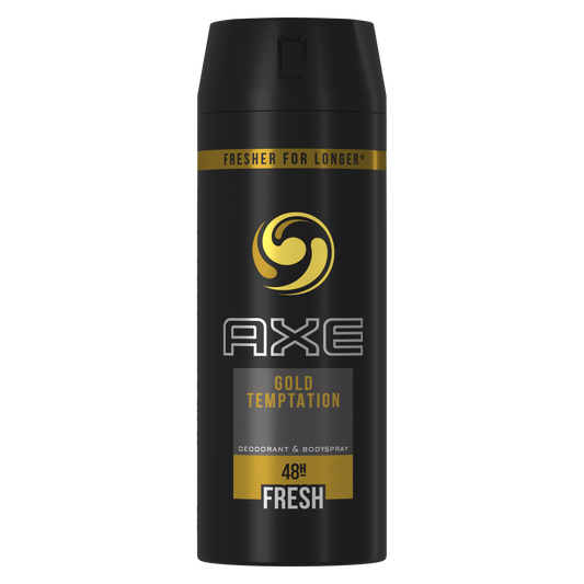 AXE Gold Temptation Body Spray, 150 mL
