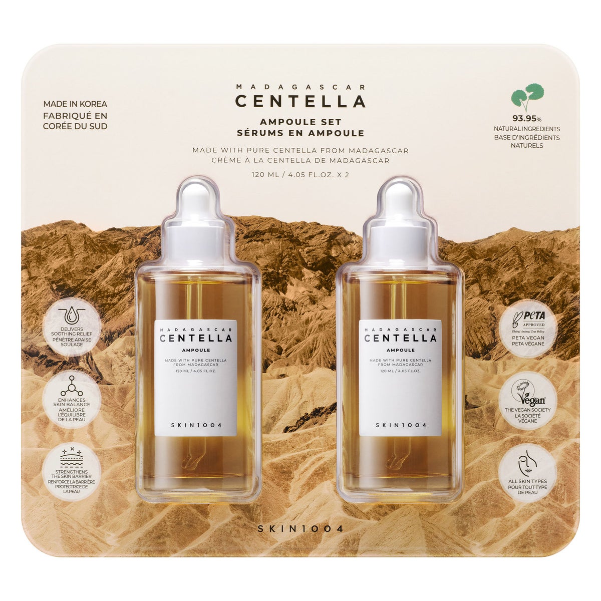 Skin1004 Madagascar Centella Ampoule, 120 mL
