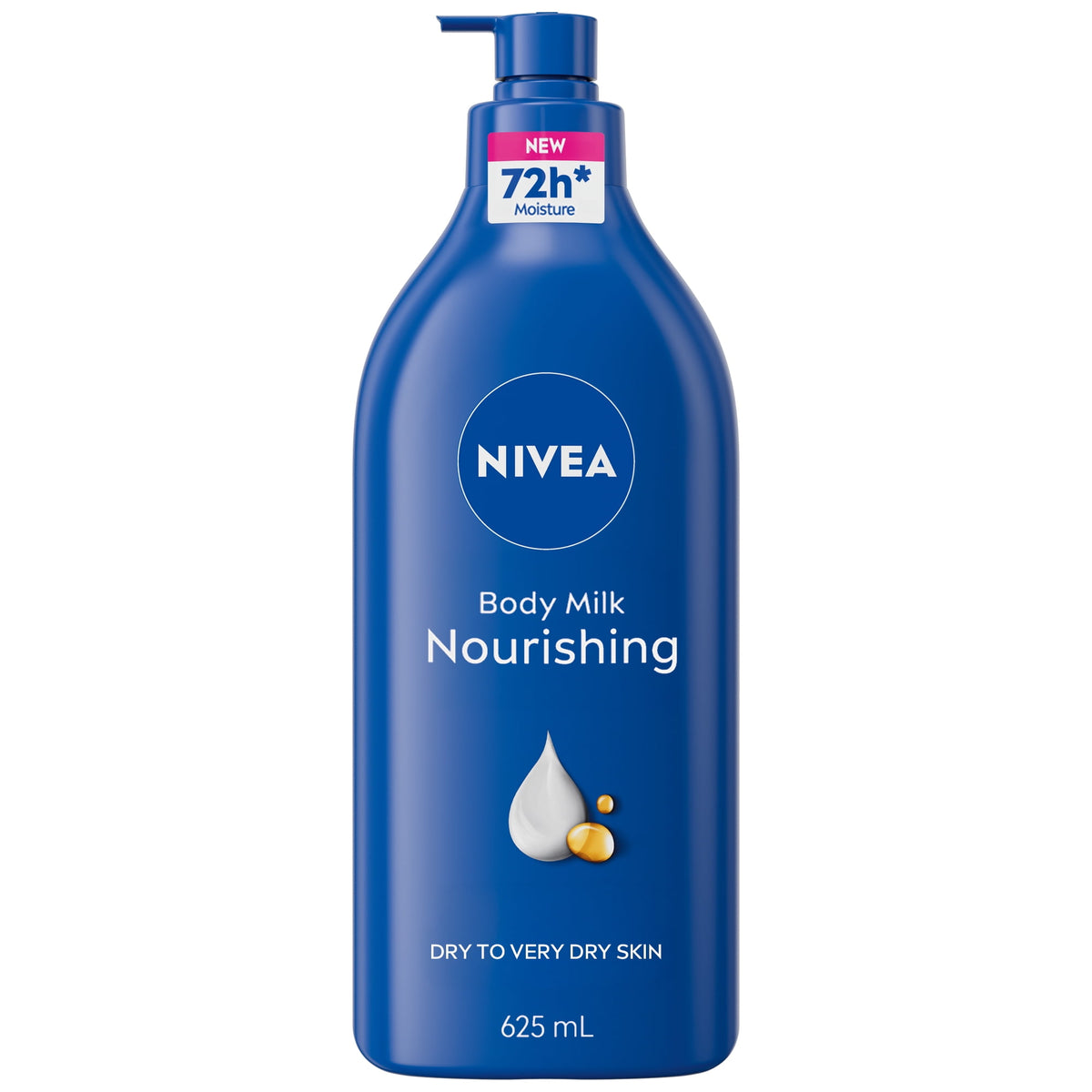 NIVEA Nourishing Body Milk, 625 mL