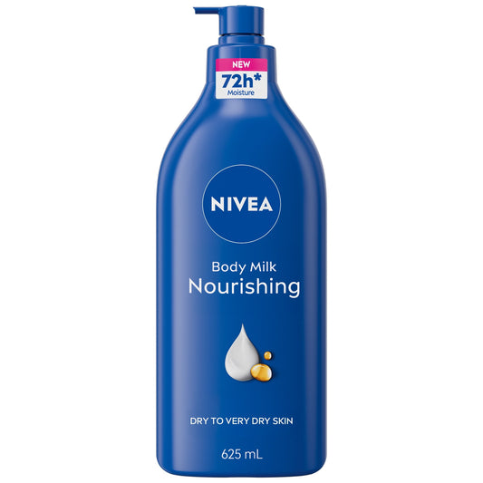 NIVEA Nourishing Body Milk, 625 mL