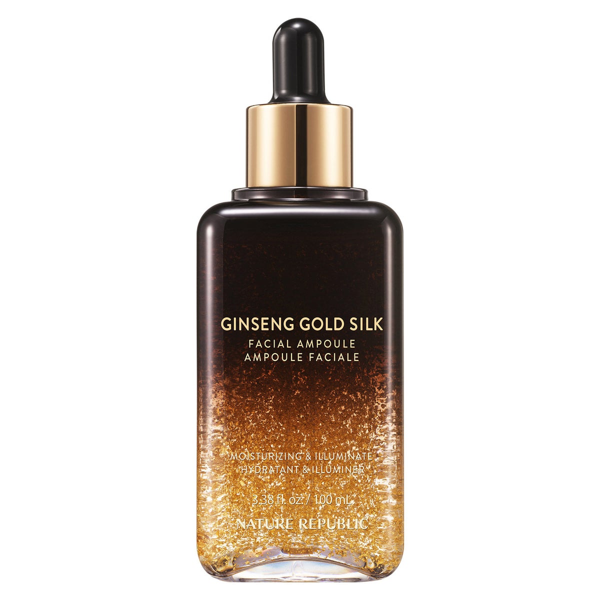 Nature Republic Ginseng Gold Silk Facial Ampoule, 100 mL